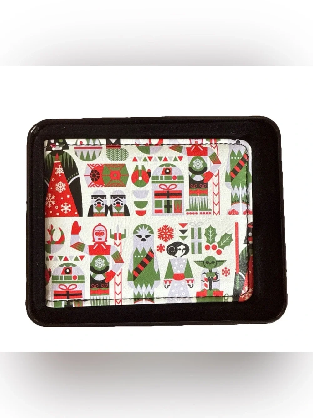 Buckle-Down Star Wars Wallet, Bifold, Star Wars Holiday Characters